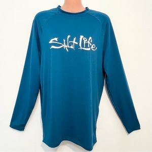 Salt Life Women’s Long Sleeve Performance Shirt Swim Beach Fishing Vacation